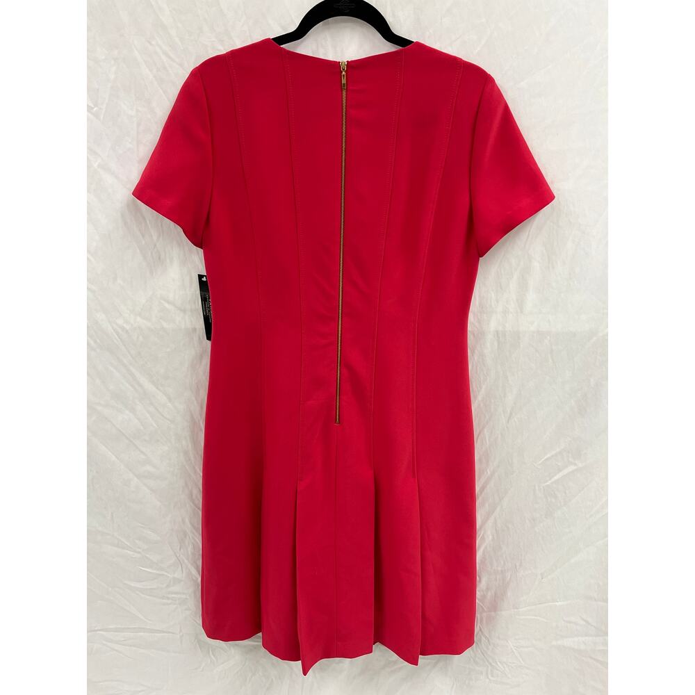 NWT Tahari ASL Fit and Flare Raspberry Dress size… - image 2